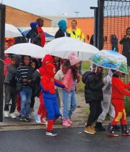 Learners take over Heideveld streets as Superheroes