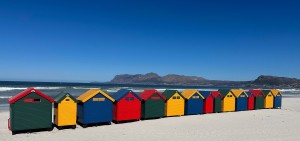Muizenberg’s iconic beach huts in the running for best of the Cape Tourism Award