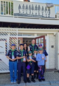 Scouts spread hope: Muizenberg youth donate 840 meals to Westlake children and Lakeside seniors