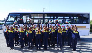 New school bus brings joy and opportunity to Christel House learners in Ottery
