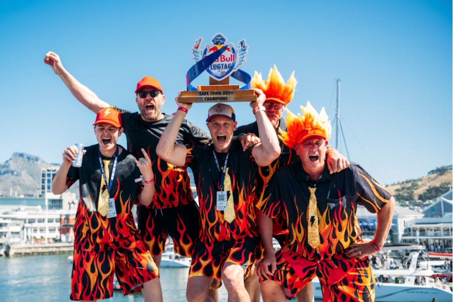 Thousands gather at V&A Waterfront as Red Bull Flugtag teams take to the skies