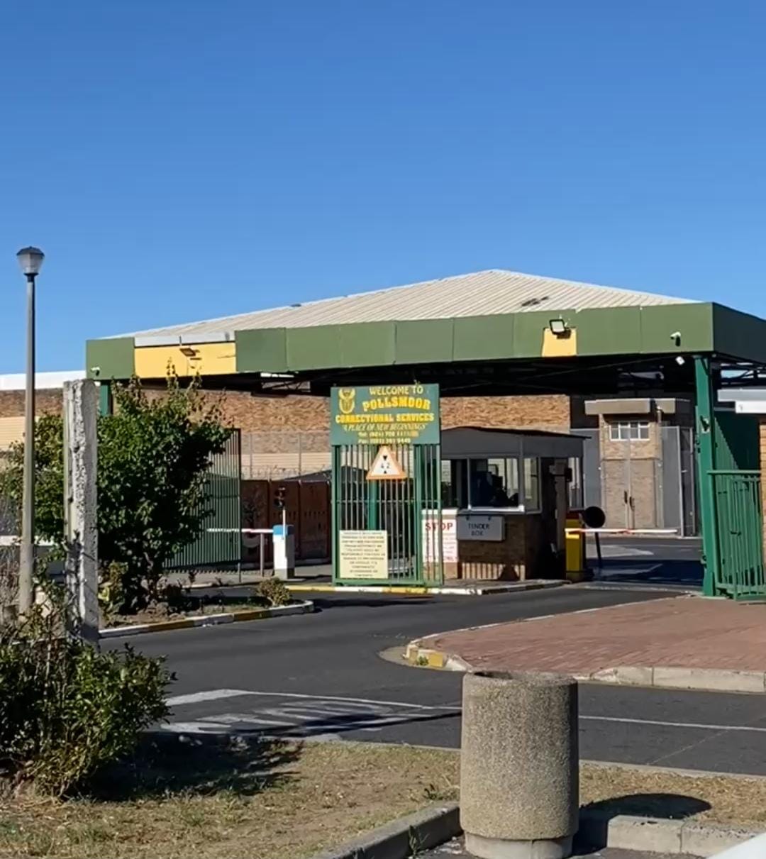 Pollsmoor prison gang attack – exterior view of Pollsmoor Correctional Facility showing building and perimeter security