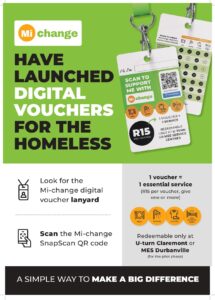 Mi-change digital vouchers offer cashless support for homeless people