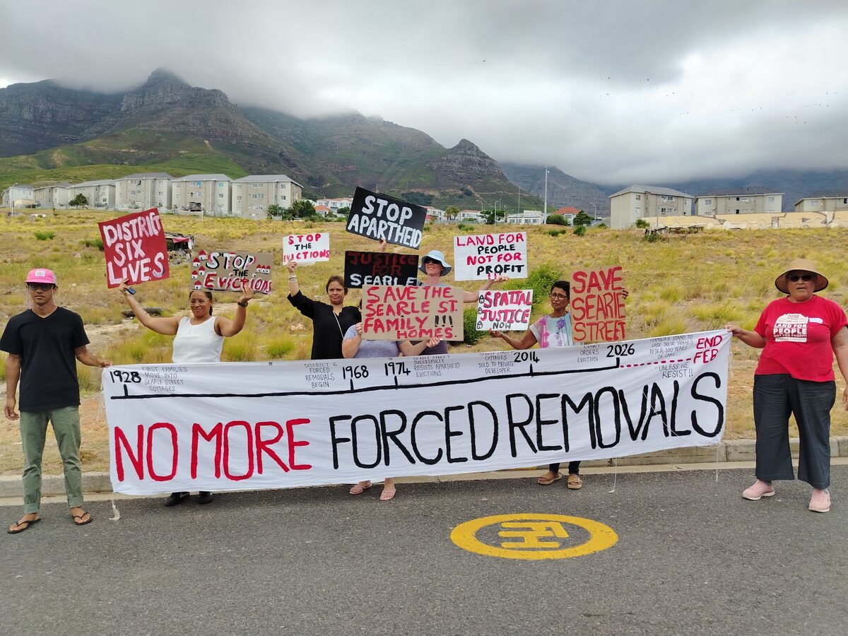 Searle Street evictions