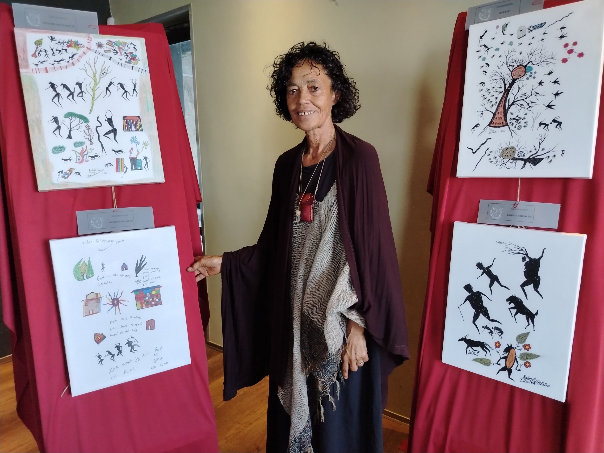 Table Mountain hosts tribute exhibition honouring Khoisan artist VetKat Kruiper