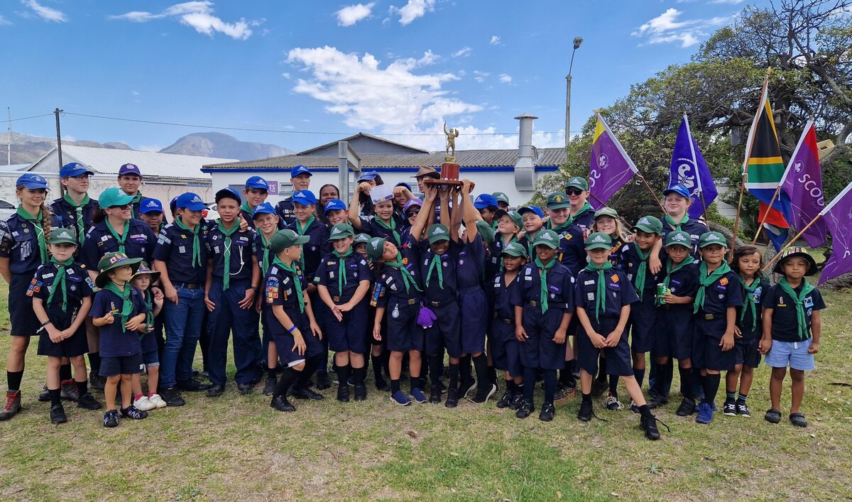 1st Muizenberg Sea Scouts achieve historic Tonkin Trophy win