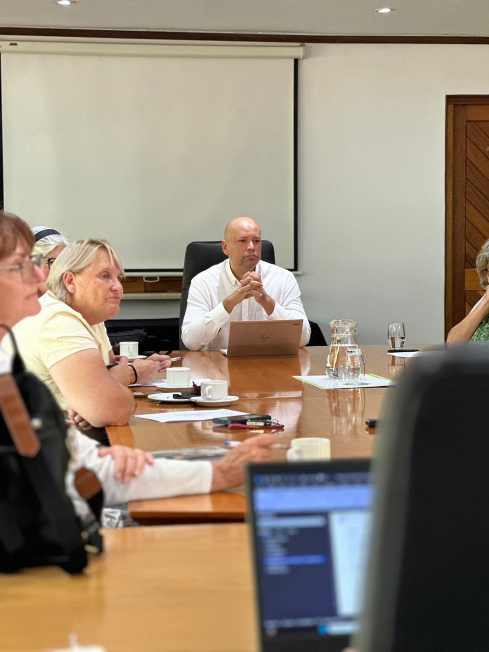 Ward 62 councillor Emile Langenhoven speaking about service delivery in Constantia