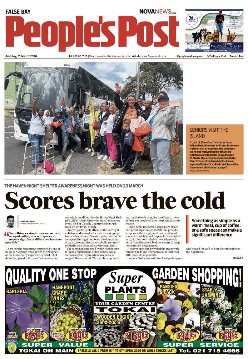 People’s Post False Bay E-edition 31 March 2026