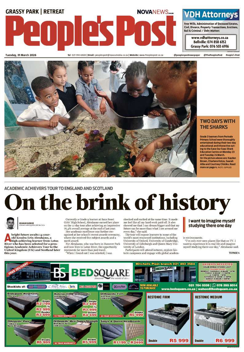 People’s Post Grassy Park/Retreat E-edition 31 March 2026