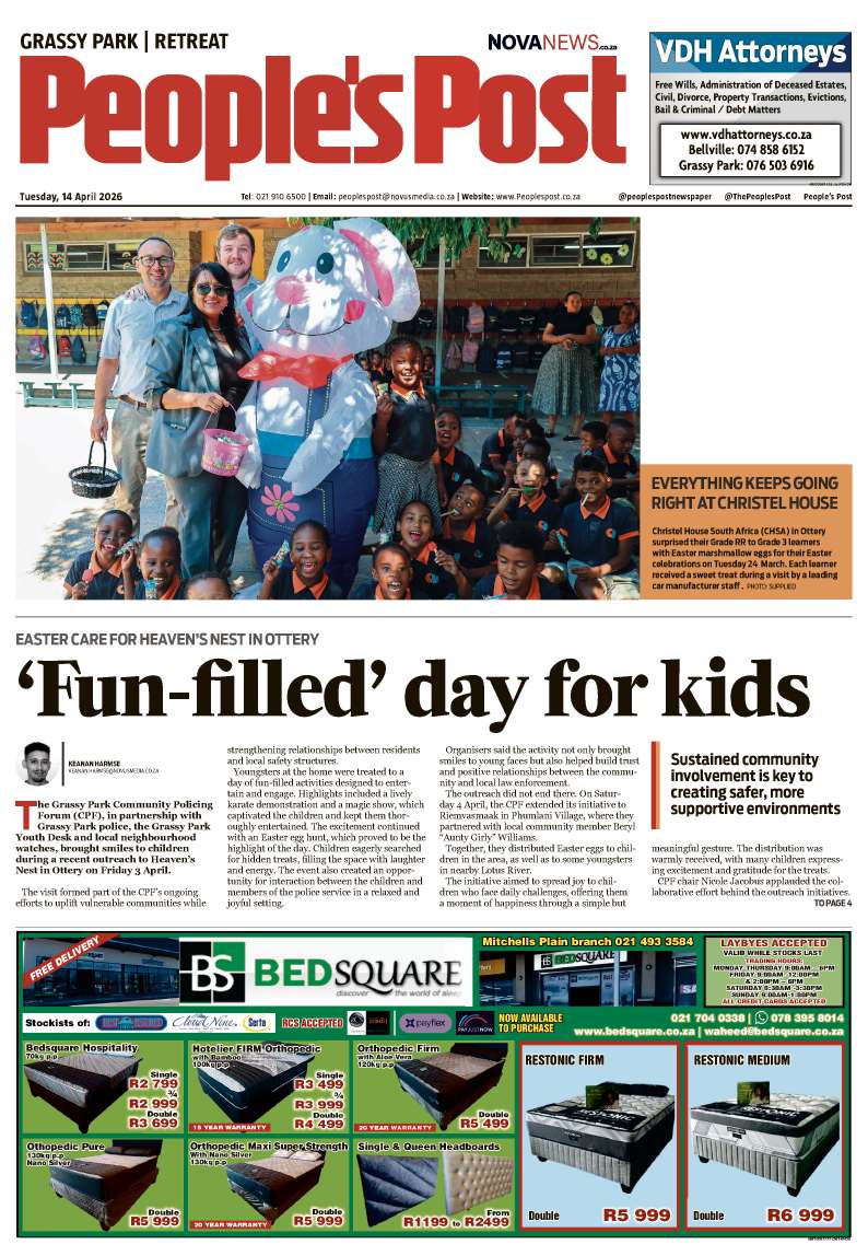 People’s Post Grassy Park/Retreat E-edition 14 April 2026