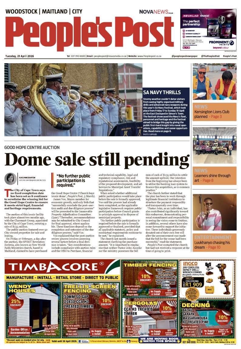 People’s Post Woodstock/Maitland/City E-edition 21 April 2026