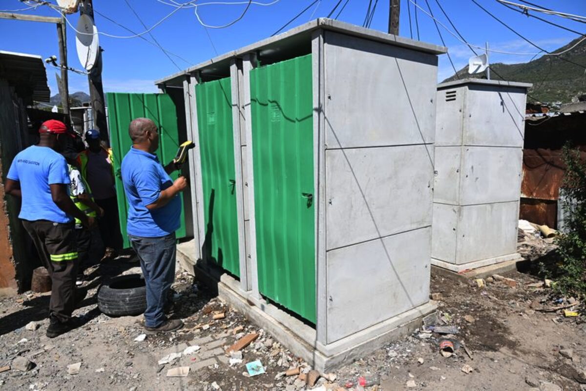 The City of Cape Town said more than 3 600 toilets had been installed across informal settlements since July last year as part of ongoing efforts to improve basic sanitation.Photo:Supplied