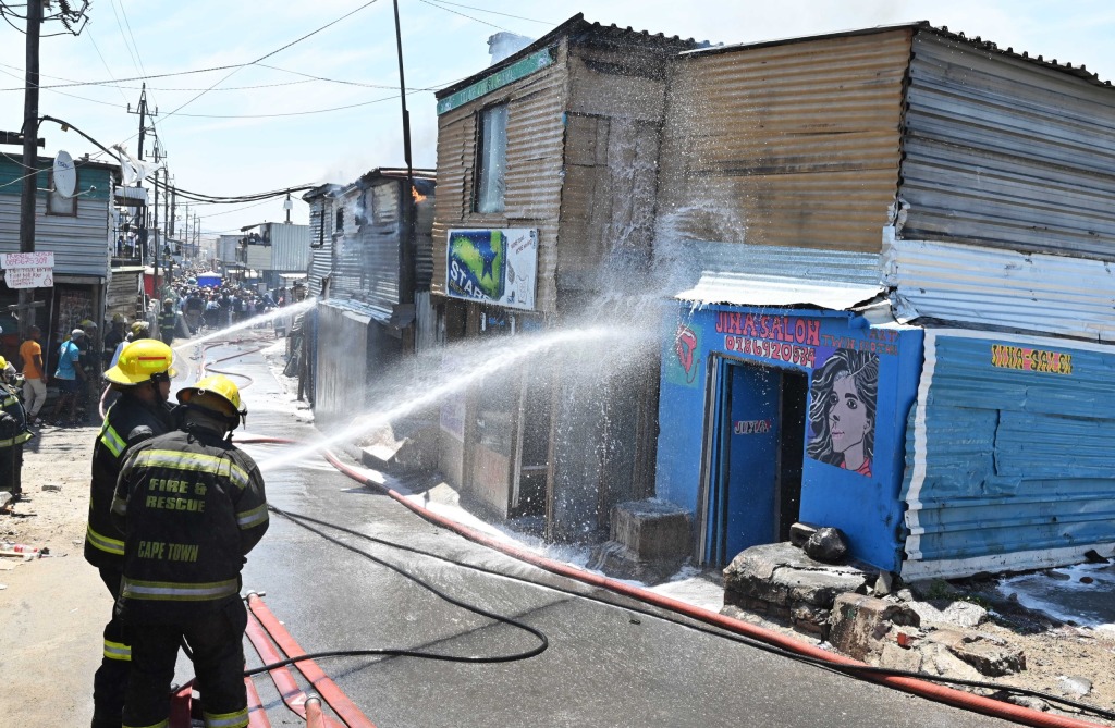 A structural fire in Dunoon