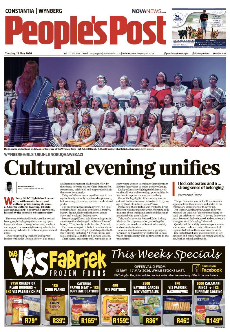 People’s Post Constantia/Wynberg E-edition 12 May 2026