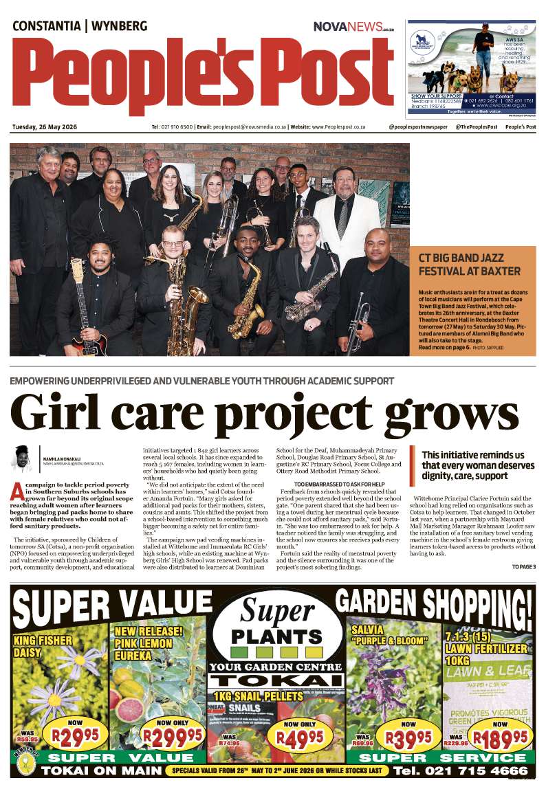 People’s Post Constantia/Wynberg E-edition 26 May 2026