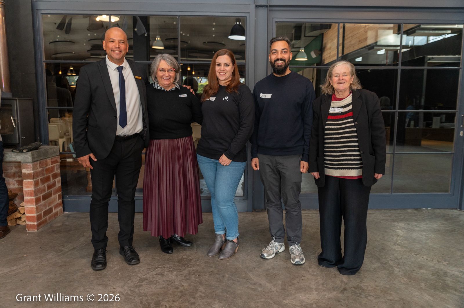 Wynberg Business Forum executive committee members pose at their inaugural AGM