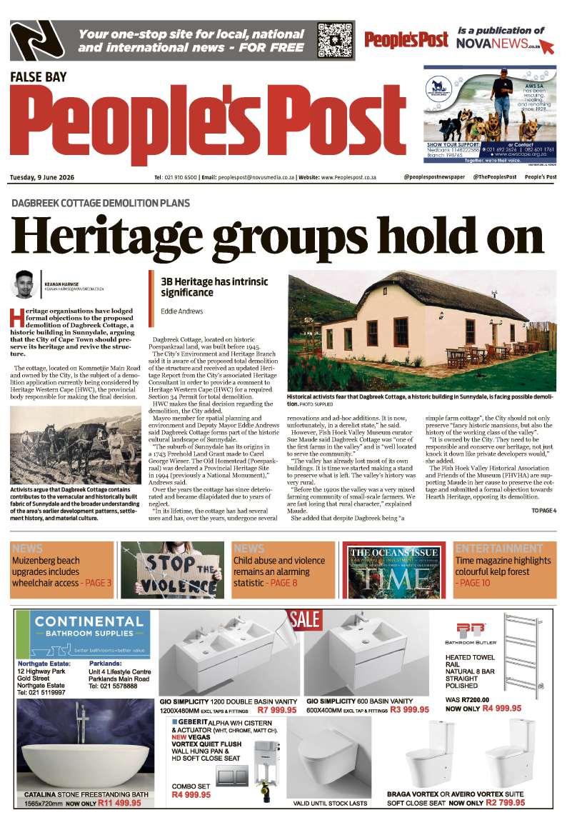 People’s Post False Bay E-edition 9 June 2026