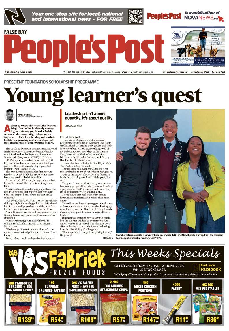 People’s Post False Bay E-edition 16 June 2026