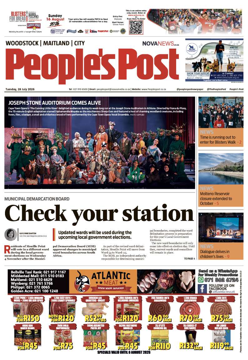 People’s Post Woodstock/Maitland/City E-edition 28 July 2026