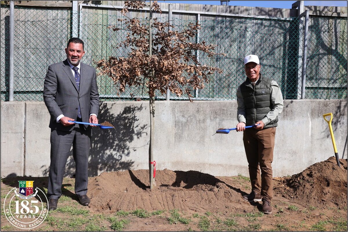 Cedric Poleman (principal) and Grantely Rhode (deputy principal) of Wynberg Boys' Junior School