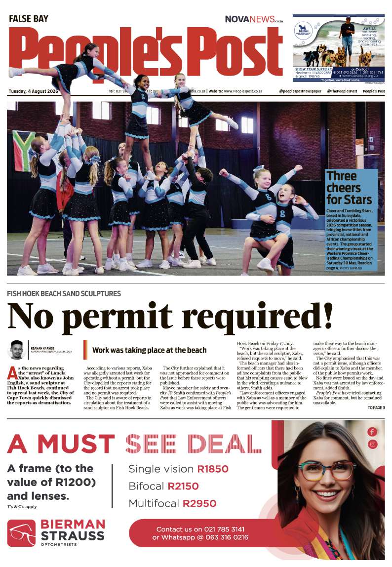 People’s Post False Bay E-edition 4 August 2026