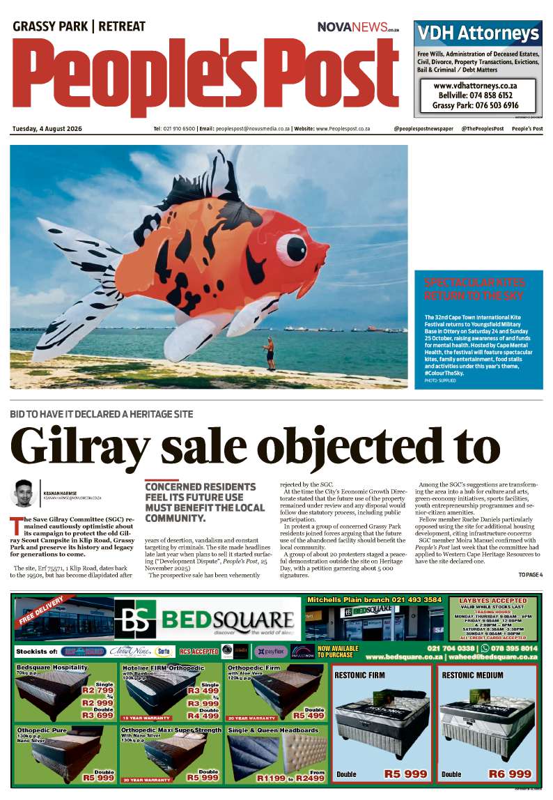 People’s Post Grassy Park/Retreat E-edition 4 August 2026