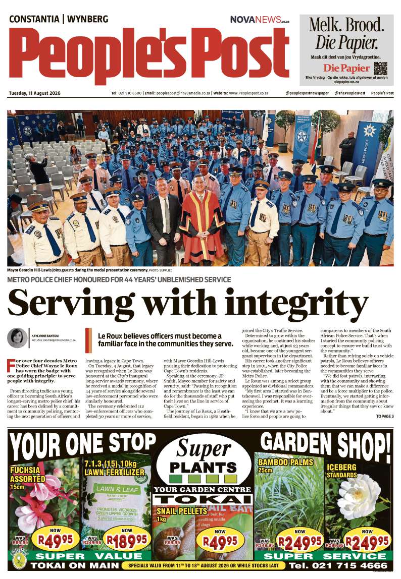 People’s Post Constantia/Wynberg E-edition 11 August 2026