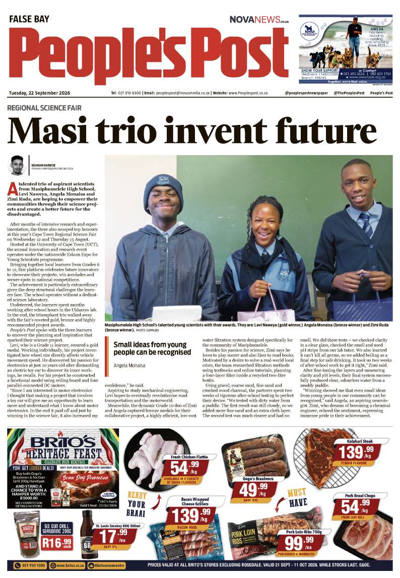 People’s Post False Bay E-edition 22 September 2026