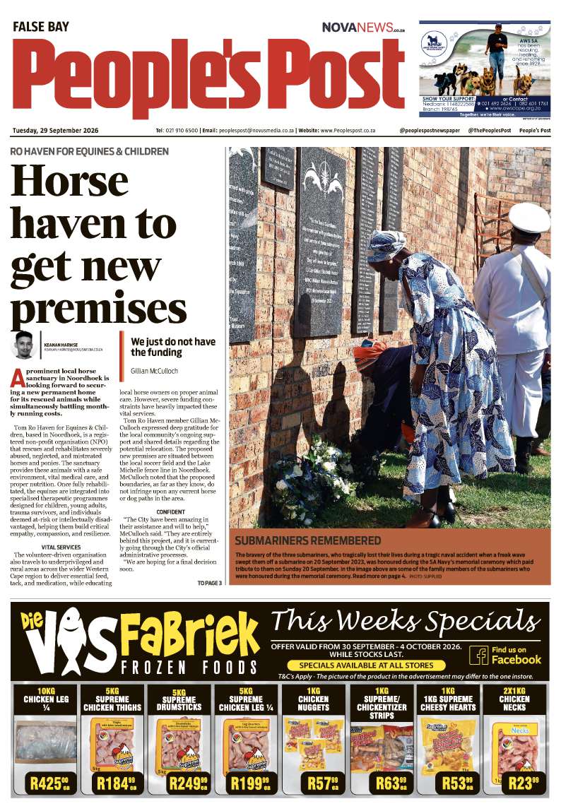 People’s Post False Bay E-edition 29 September 2026