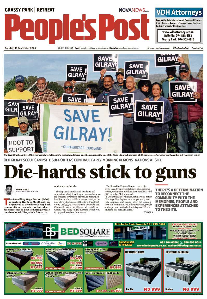 People’s Post Grassy Park/Retreat E-edition 15 September 2026
