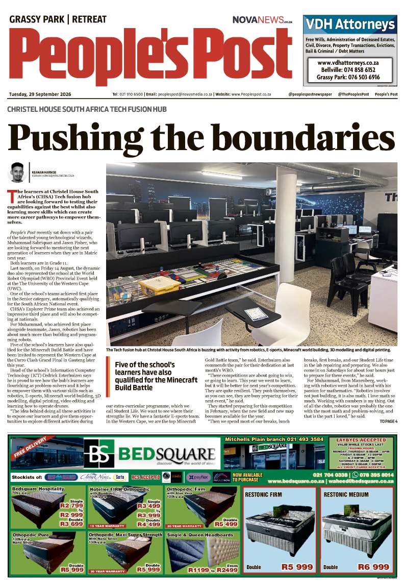 People’s Post Grassy Park/Retreat E-edition 29 September 2026
