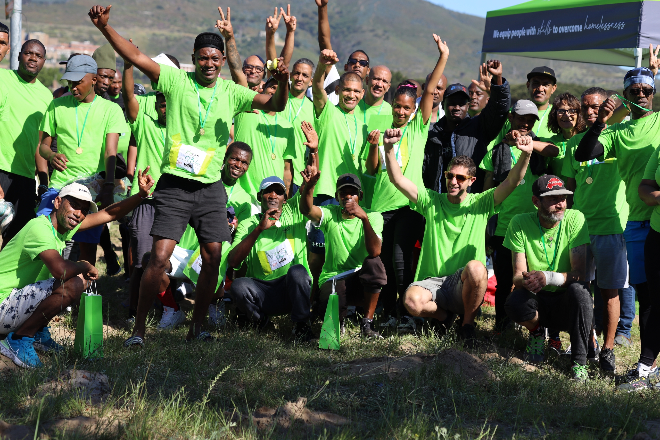 U-turn Homeless Ministries hosted its World Homeless Day Run at Rondebosch Common on Saturday, 10 October