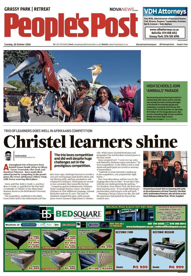 People’s Post Grassy Park/Retreat E-edition 20 October 2026