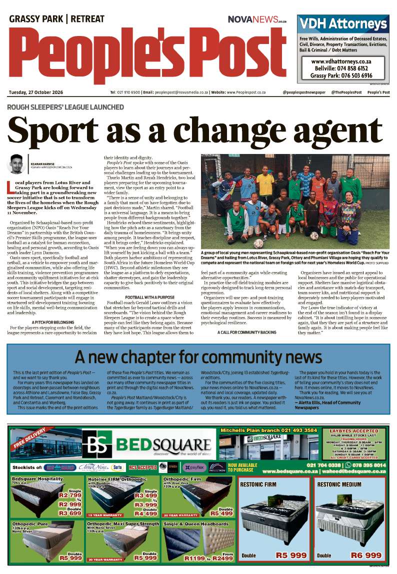 People’s Post Grassy Park/Retreat E-edition 27 October 2026