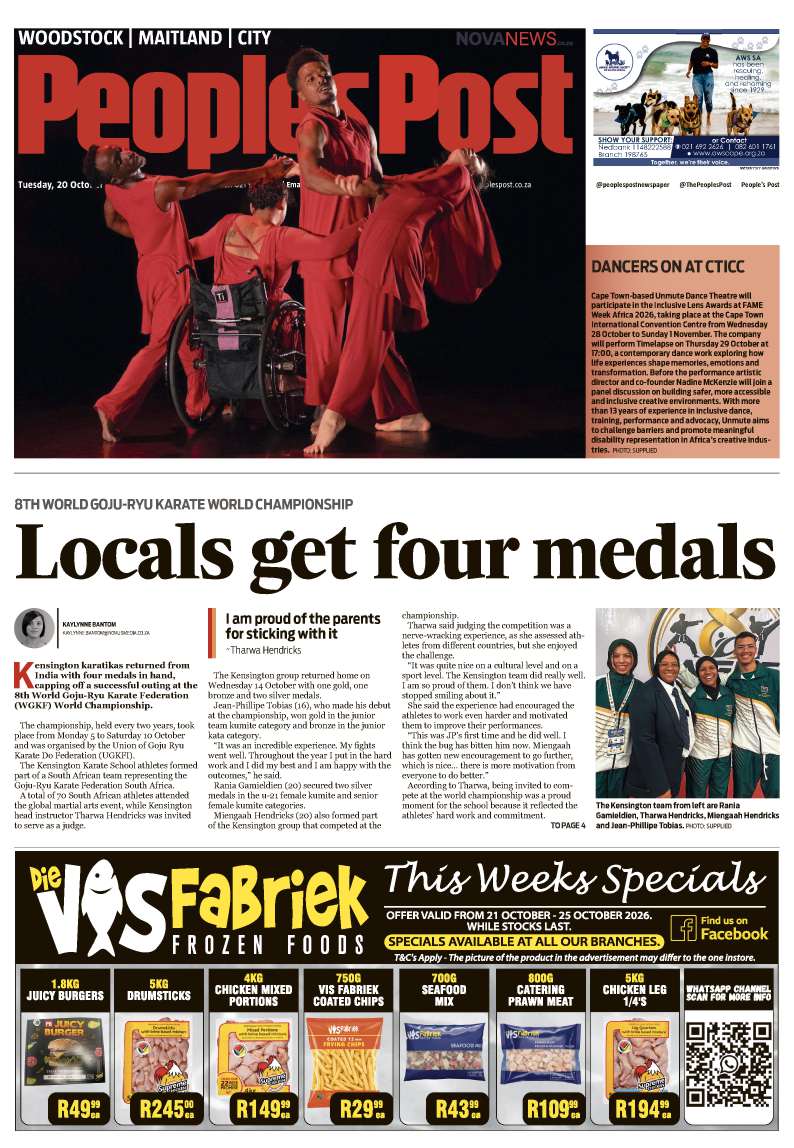 People’s Post Woodstock/Maitland/ City E-edition 20 October 2026