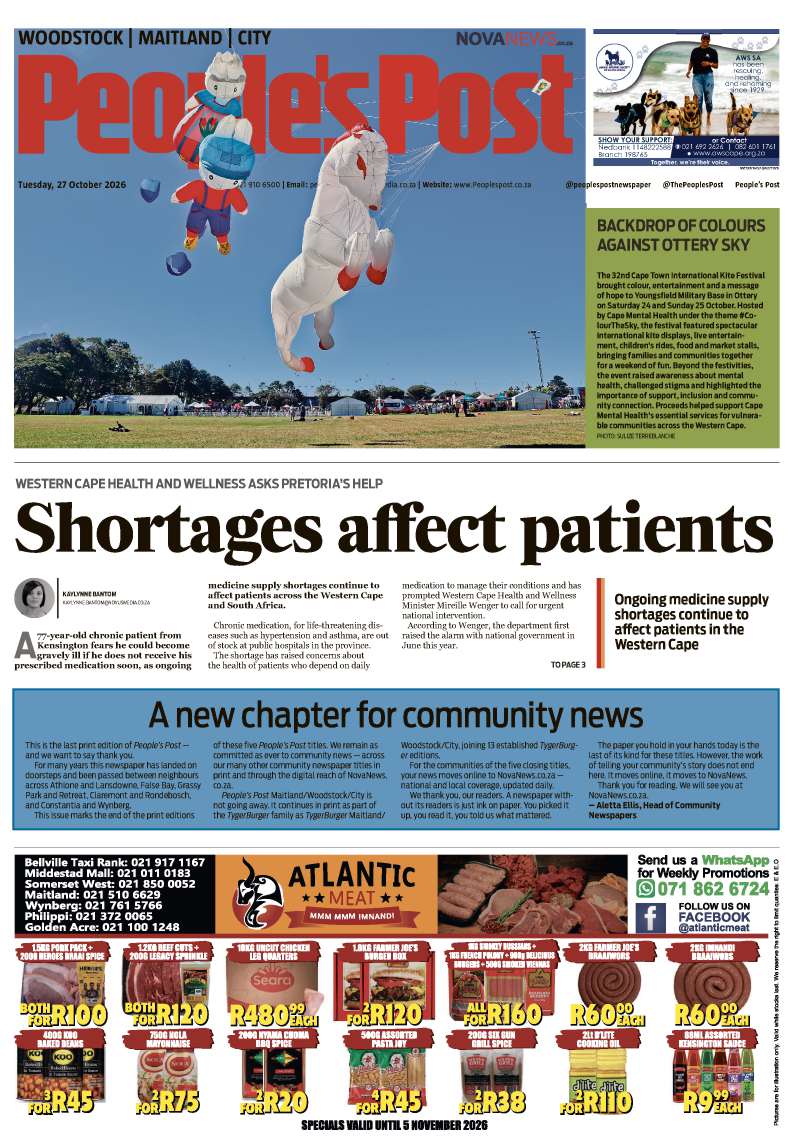 People’s Post Woodstock/Maitland/ City E-edition 27 October 2026