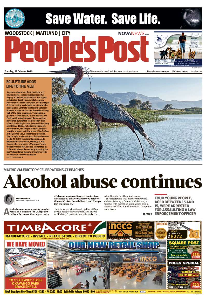 People’s Post Woodstock/Maitland/ City E-edition 13 October 2026