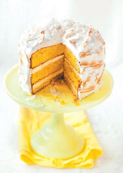 Suurlemoen-meringue-koek