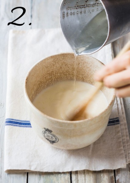 Panna Cotta stap 2