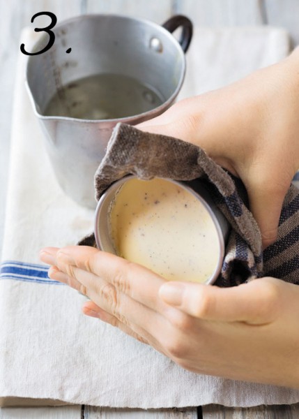 Panna Cotta stap 3
