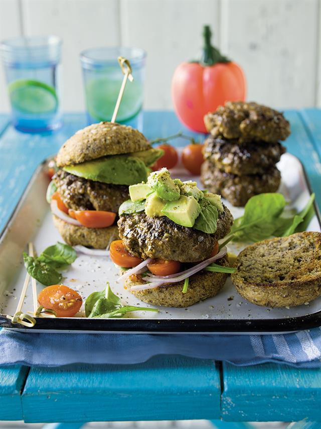 Bobaasburgers op die braai