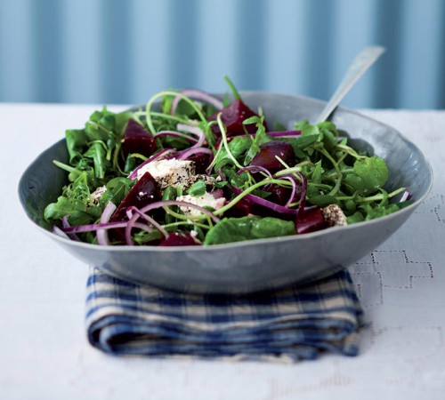 Beetslaai-met-bokmelkkaas