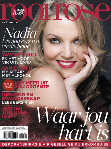 rooi rose Augustus 2016 voorblad