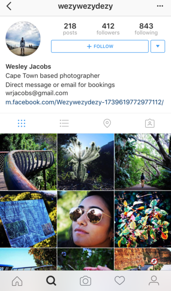 Instagram SA fotograwe