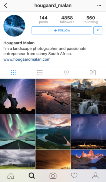 Instagram SA fotograwe