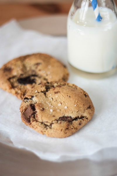 Sjokoladekoekies-en-melk
