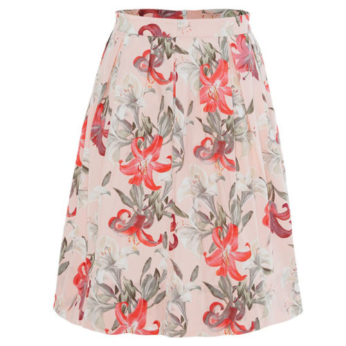 Midiromp-met-blompatroon