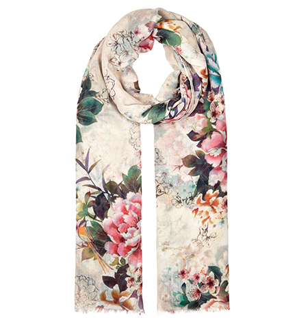 Serpie-met-blompatroon