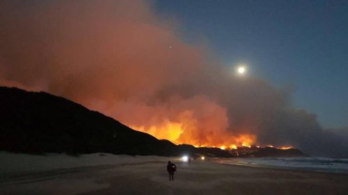 Foto Facebook: Knysna fires 7th June