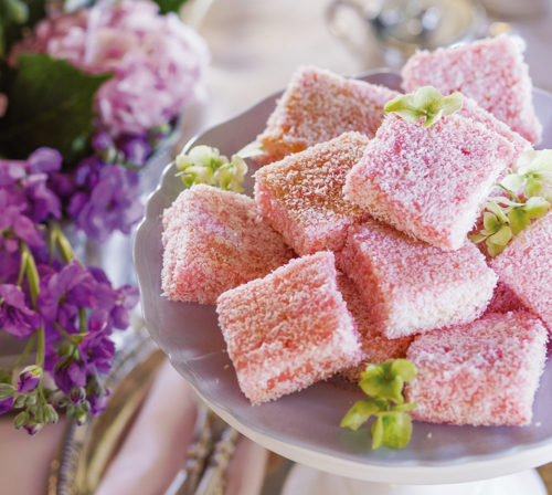 Pienk-lamingtons
